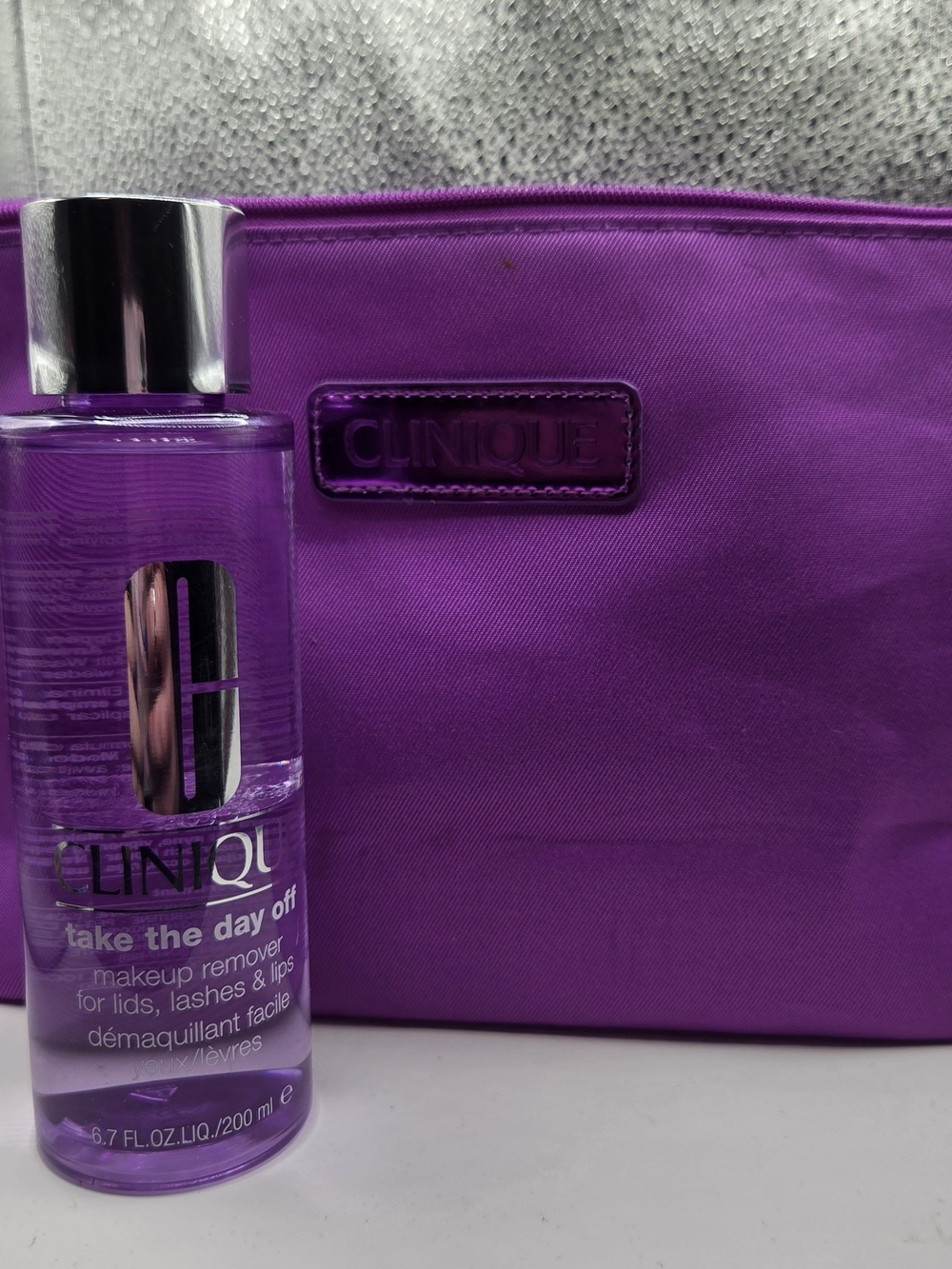 Clinique Take The Day Off Makeup Remover - 6.7fl.oz.liq./200mL New w Purple Bag